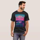 Japanische Vaporwave asiatische Neon Retro 80u20 T-Shirt (Vorne ganz)