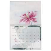 Japanische Vintage Blumenkunst Kalender (Mär 2026)