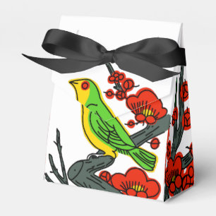 Japanische Vintage Hanafuda-Kunstfavoriten Geschenkschachtel