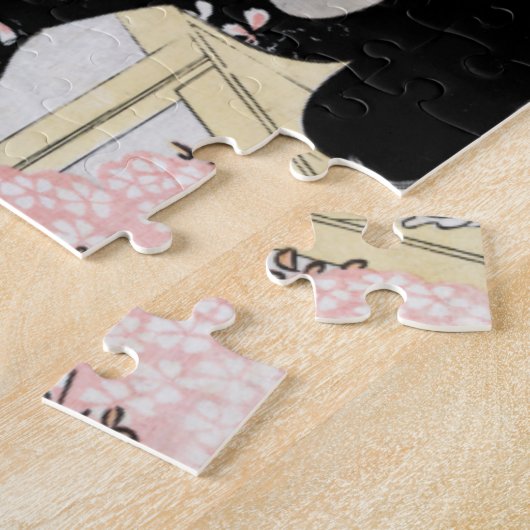 Japanische Vintage Kunst #1 Puzzle (Seite)