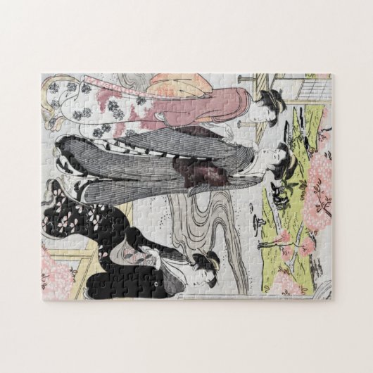 Japanische Vintage Kunst #1 Puzzle (Horizontal)