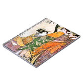 JAPANISCHE VINTAGE KUNST NOTIZBLOCK (Linke Seite)