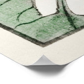 Japanische Vögel 2 Poster (Ecke)