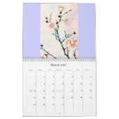 Japanische Vögel, Bäume und Blumen-Kalender Kalender (Mär 2027)