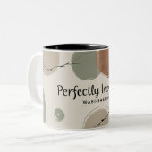 Japanische Wabi-Sabi-Soul-Tasse Zweifarbige Tasse (Vorderseite Links)