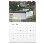 Japanische Wände Kalender (Feb 2027)