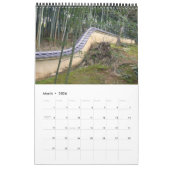 Japanische Wände Kalender (Mär 2026)