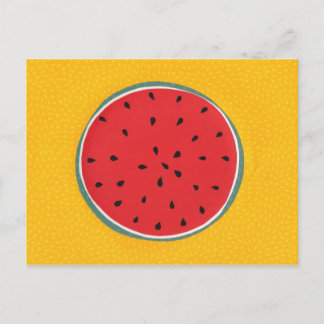 Japanische Watermelon Postcard Postkarte