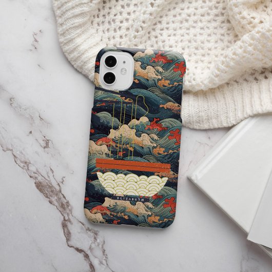 Japanische Wave Monogram Ramen Case-Mate iPhone Hülle