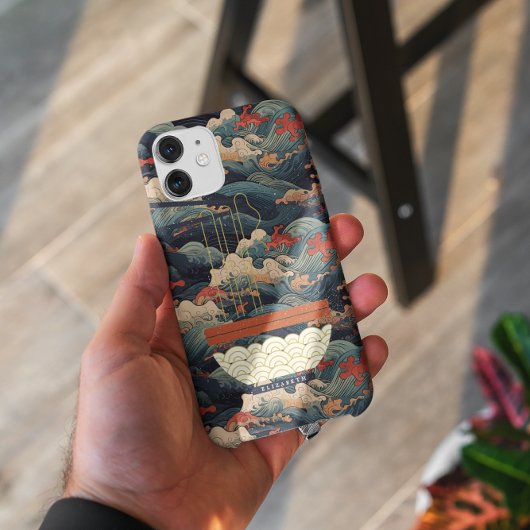 Japanische Wave Monogram Ramen Case-Mate iPhone Hülle