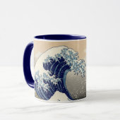 Japanische Waves Combo-Tasse Tasse (Vorderseite Links)