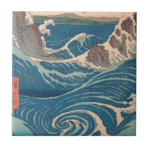 Japanische Waves Naruto Whirlpool Artwork Fliese