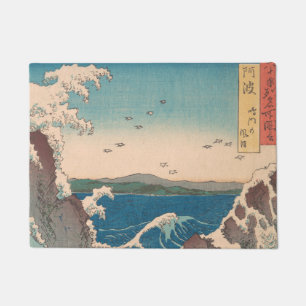 Japanische Waves Naruto Whirlpool Artwork Fußmatte