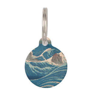 Japanische Waves Naruto Whirlpool Artwork Haustiermarke