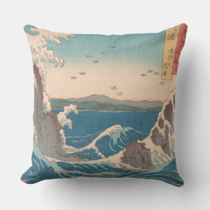 Japanische Waves Naruto Whirlpool Artwork Kissen Für Draußen