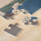 Japanische Waves Naruto Whirlpool Artwork Puzzle (Seite)