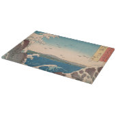 Japanische Waves Naruto Whirlpool Artwork Schneidebrett (Ecke)