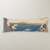 Japanische Waves Naruto Whirlpool Artwork Seitenschläferkissen (Vorderseite)