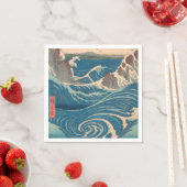 Japanische Waves Naruto Whirlpool Artwork Serviette (Beispiel)