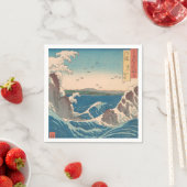 Japanische Waves Naruto Whirlpool Artwork Serviette (Beispiel)