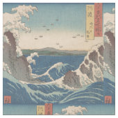 Japanische Waves Naruto Whirlpool Artwork Stoff (Nahaufnahme)