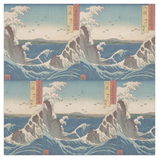 Japanische Waves Naruto Whirlpool Artwork Stoff (Muster)
