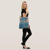 Japanische Waves Naruto Whirlpool Artwork Tasche (Am Model)