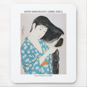 Japanische Weibliche Schönheiten - Goyō Hashiguchi Mousepad