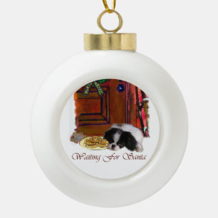 Japanische Weihnachtsgeschenke Keramik Kugel-Ornament