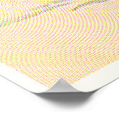 Japanische Weihnachtskatzenjause Poster (Ecke)