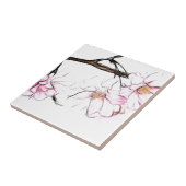 Japanische weinende Kirschblüten-Fraktal-Kunst Fliese (Seite)