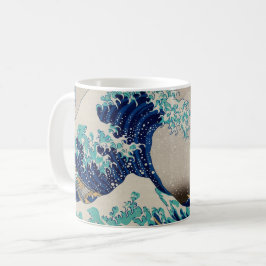 Japanische Welle Kaffeetasse