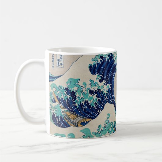 Japanische Welle Kaffeetasse (Links)