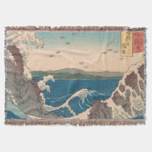 Japanische Wellen Naruto-Strudel Ozean Kunstwerk Decke