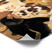 Japanische Welpen-Poster Poster (Ecke)