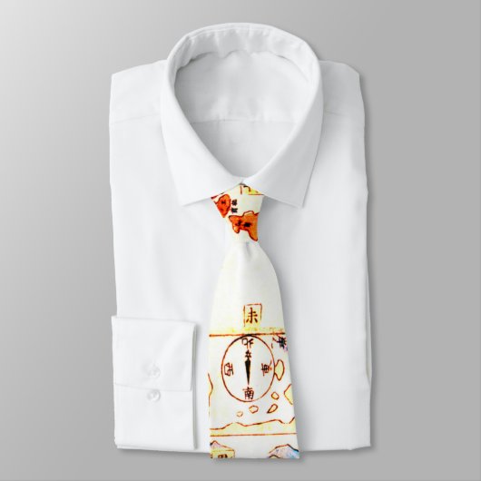 Japanische Weltkarte 1800 Krawatte (Gebunden)