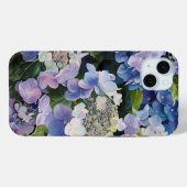 Japanische Wildblume Lacecup Hydrangea Handycase Case-Mate iPhone Hülle (Rückseite (Horizontal))