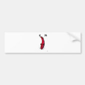 Japanische Wildkatfische Autoaufkleber (Vorne)