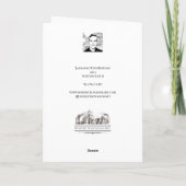 Japanische Windblumen - Dankeskarte (Rückseite)