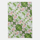 Japanische Windblumen - Geschirrtuch (Vertikal)