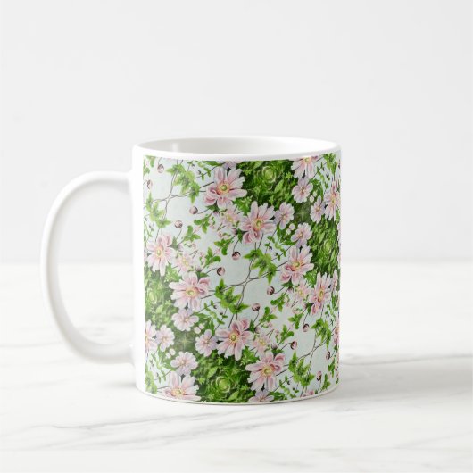 Japanische Windblumen - Kaffeetasse (Links)