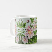 Japanische Windblumen - Kaffeetasse (Vorderseite Links)