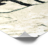 japanische Winterlandschaft Poster (Ecke)