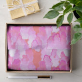 Japanische Wolken, Dämmerung, Orchideen-Rosa und Seidenpapier (Geschenk)