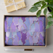 Japanische Wolken, Dämmerung, Veilchen und Deep Seidenpapier (Geschenk)