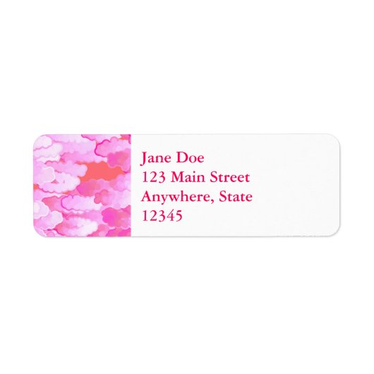 Japanische Wolken, Morgenröte, Orchideenrosa und K (Vorne)