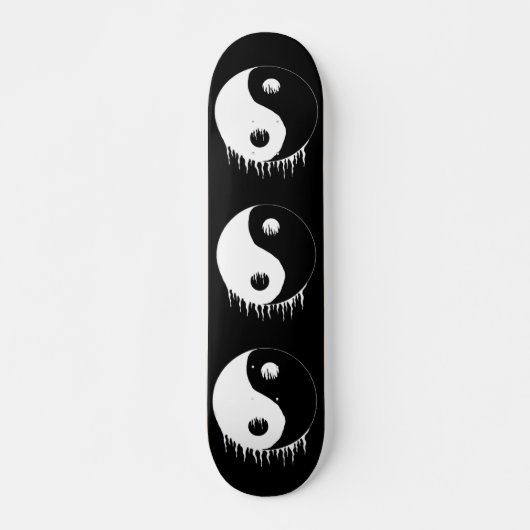 Japanische Yin-Yang-Skateboard Skateboard (Vorne)