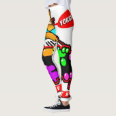 Japanische YOROSHIKU Leggings der Tastatur-Katze (Links)