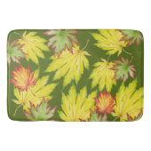 Japanischer Ahorn auf einer Bath Mat Badematte (Vorderseite)