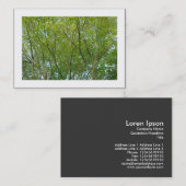 Japanischer Ahorn (grenzt) Visitenkarte (Vorne/Hinten)